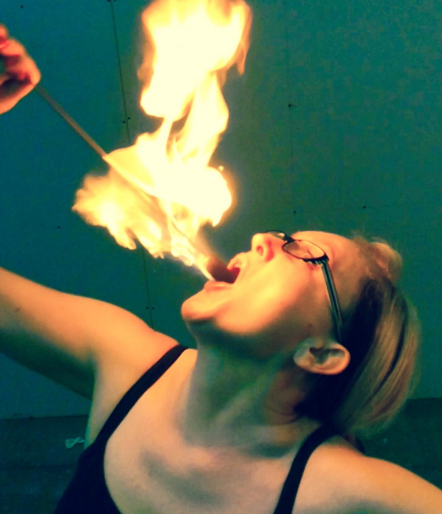 Diva Hollywood Fire eating